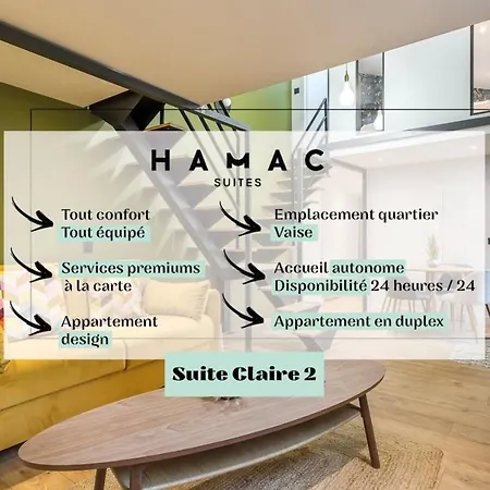 Claire Ii 6 Personnes - Vaise - Neuf Apartment *
